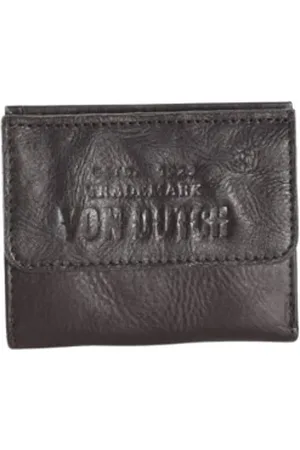 Von Dutch Heren, Accessoires, Bruin, Maat: ONE Size Leer