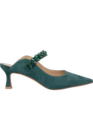 Alma en Pena Dames, Schoenen, Groen, Maat: 36 EU Leer