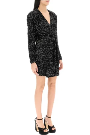 ROTATE Dames, Jurken, Zwart, Maat: XS