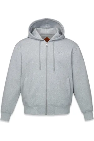 MCM Heren, Sweatshirts & Hoodies, Grijs, Maat: XL Katoen