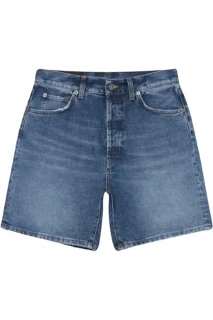 Dondup Dames, Korte broeken, Blauw, Maat: W25 Denim