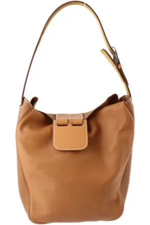 Hermès Dames, Pre-owned, Bruin, Maat: ONE Size Leer