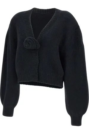ROTATE Dames, Truien, Zwart, Maat: M Wol