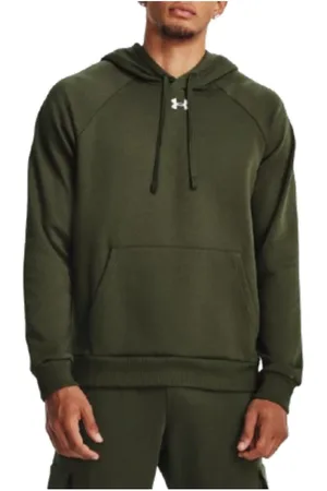 Under Armour Heren, Sweatshirts & Hoodies, Groen, Maat: XL