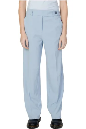 ONLY Dames, Broeken, Blauw, Maat: 2XS