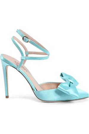 DEE OCLEPPO Dames, Schoenen, Blauw, Maat: 38 EU Satijn