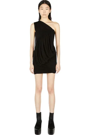 Rick Owens Dames, Jurken, Zwart, Maat: XS Jersey