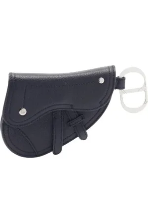 Dior Dames, Pre-owned, Blauw, Maat: ONE Size Leer