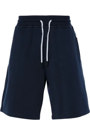 Brunello Cucinelli Heren, Korte broeken, Blauw, Maat: 2XL Jersey