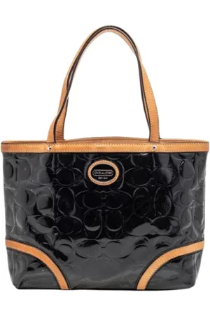 Coach Dames, Pre-owned, Zwart, Maat: ONE Size Leer
