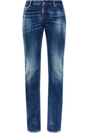 Dsquared2 Dames, Jeans, Blauw, Maat: M Katoen