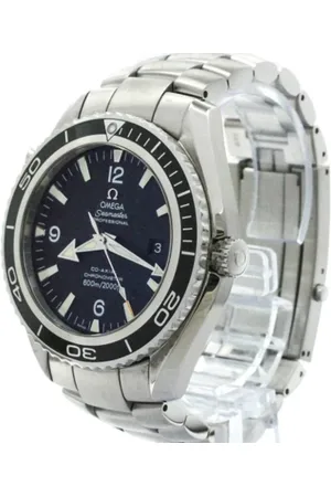 Omega Heren, Pre-owned, Zwart, Maat: ONE Size