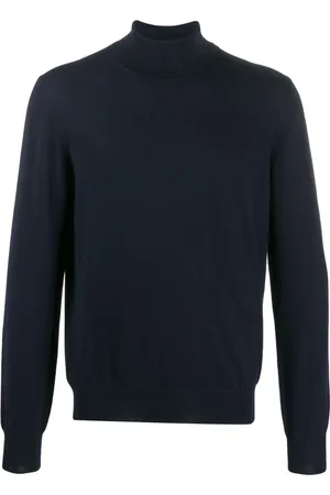 BARBA Heren, Truien, Blauw, Maat: 3XL Wol