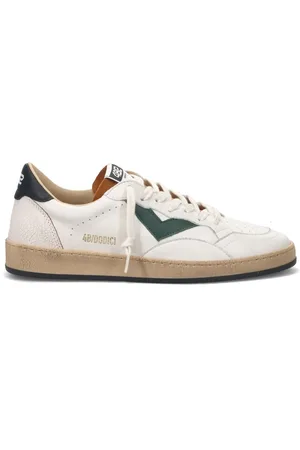 4b12 Heren, Schoenen, Wit, Maat: 41 EU Leer