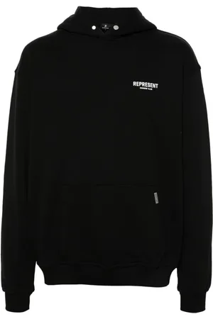 Represent Heren, Sweatshirts & Hoodies, Zwart, Maat: XL Katoen