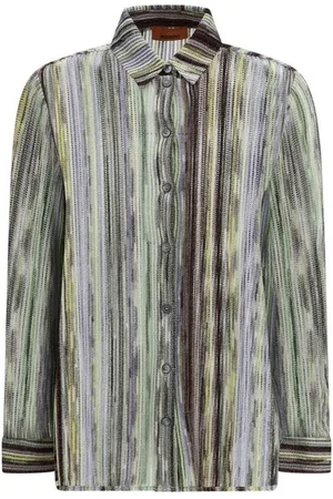 Missoni Dames, Blouses & Shirts, Veelkleurig, Maat: S Viscose