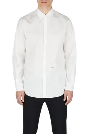 Dsquared2 Heren, Overhemden, Wit, Maat: S Katoen