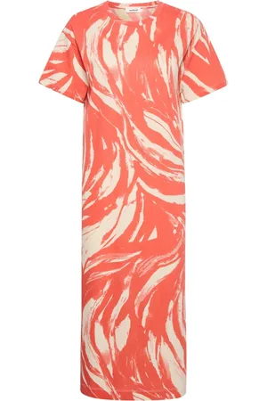 Soaked in Luxury Dames, Jurken, Oranje, Maat: S