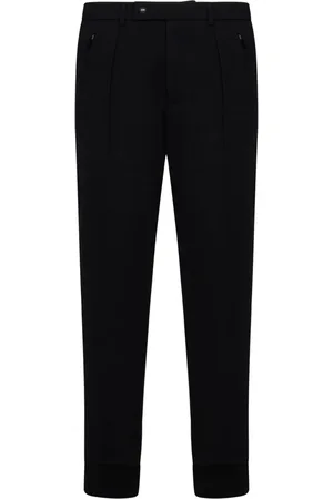 Ralph Lauren Heren, Broeken, Zwart, Maat: L Wol