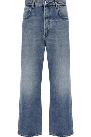 Givenchy Heren, Jeans, Blauw, Maat: W28 Katoen