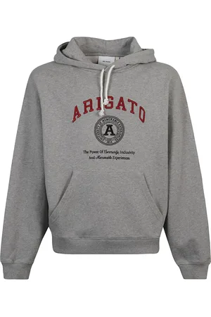 Axel Arigato Heren, Sweatshirts & Hoodies, Grijs, Maat: M Katoen