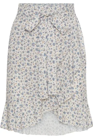 American Dreams Dames, Rokken, Grijs, Maat: XS Voile