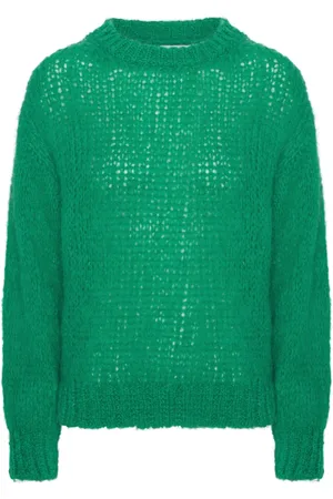 American Dreams Dames, Truien, Groen, Maat: L Wol