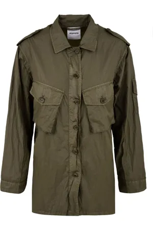 Aspesi Dames, Jassen, Groen, Maat: 2XS