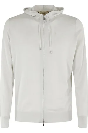 FILIPPO DE LAURENTIIS Heren, Sweatshirts & Hoodies, Grijs, Maat: 4XL Kasjmier