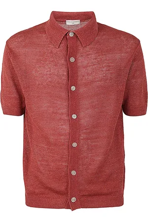 FILIPPO DE LAURENTIIS Heren, Overhemden, Rood, Maat: XL