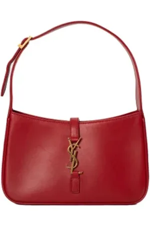 Saint Laurent Dames, Pre-owned, Rood, Maat: ONE Size Leer