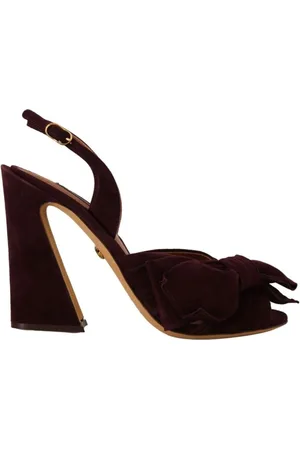 Dolce & Gabbana Dames, Schoenen, Paars, Maat: 39 EU Suède