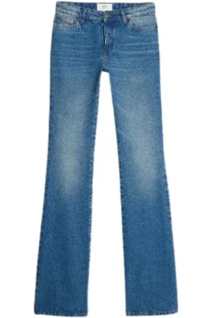 Ami Dames, Jeans, Blauw, Maat: W30 Katoen