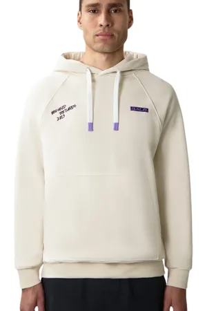 BALR. Heren, Sweatshirts & Hoodies, Wit, Maat: XL Katoen
