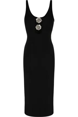 BLUMARINE Dames, Jurken, Zwart, Maat: S