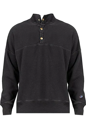 Champion Heren, Sweatshirts & Hoodies, Zwart, Maat: S Katoen