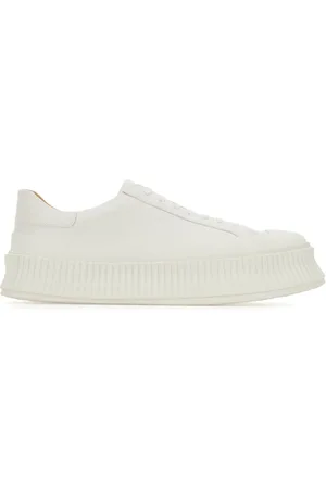 Jil Sander Heren, Schoenen, Wit, Maat: 43 EU Leer