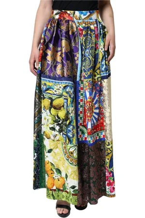 Dolce & Gabbana Dames, Rokken, Veelkleurig, Maat: L