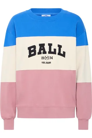 Ball Dames, Sweatshirts & Hoodies, Veelkleurig, Maat: L Katoen
