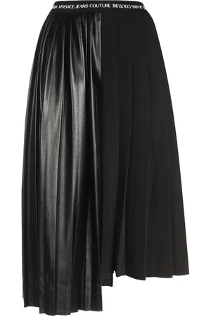 VERSACE Dames, Rokken, Zwart, Maat: XL Polyamide