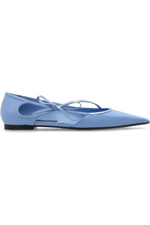 Dolce & Gabbana Dames, Schoenen, Blauw, Maat: 36 EU Leer