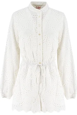 MC2 SAINT BARTH Dames, Jumpsuits & Playsuits, Wit, Maat: L