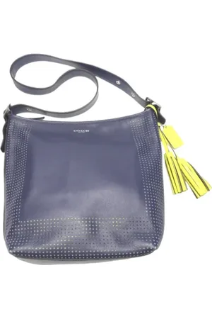 Coach Dames, Pre-owned, Blauw, Maat: ONE Size Leer