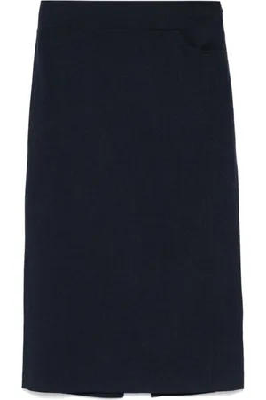 Paloma Wool Dames, Rokken, Blauw, Maat: S Leer