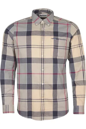 Barbour Heren, Overhemden, , Maat: 3XL Leer