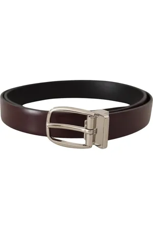 Dolce & Gabbana Heren, Accessoires, Bruin, Maat: 90 CM Leer
