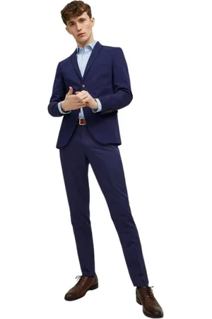 JACK & JONES Heren, Pakken, Blauw, Maat: XL