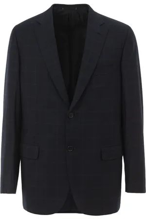 BRIONI Heren, Jassen, Blauw, Maat: L Wol