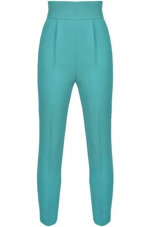 Pinko Dames, Broeken, Groen, Maat: S