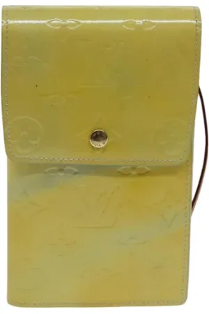 LOUIS VUITTON Dames, Pre-owned, Geel, Maat: ONE Size Leer